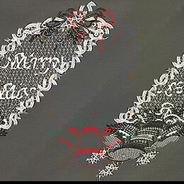Window Picture - Merry X-Mas - 40 cm / 15.7 inch
