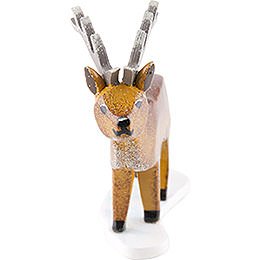 Winter Kids Set of Four Stag - 6 cm / 2,4 inch