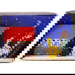 Zndholzschachtel Arche Noah - 4 cm